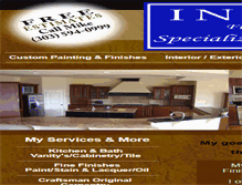 Tablet Screenshot of integrityfinishesandconstruction.com